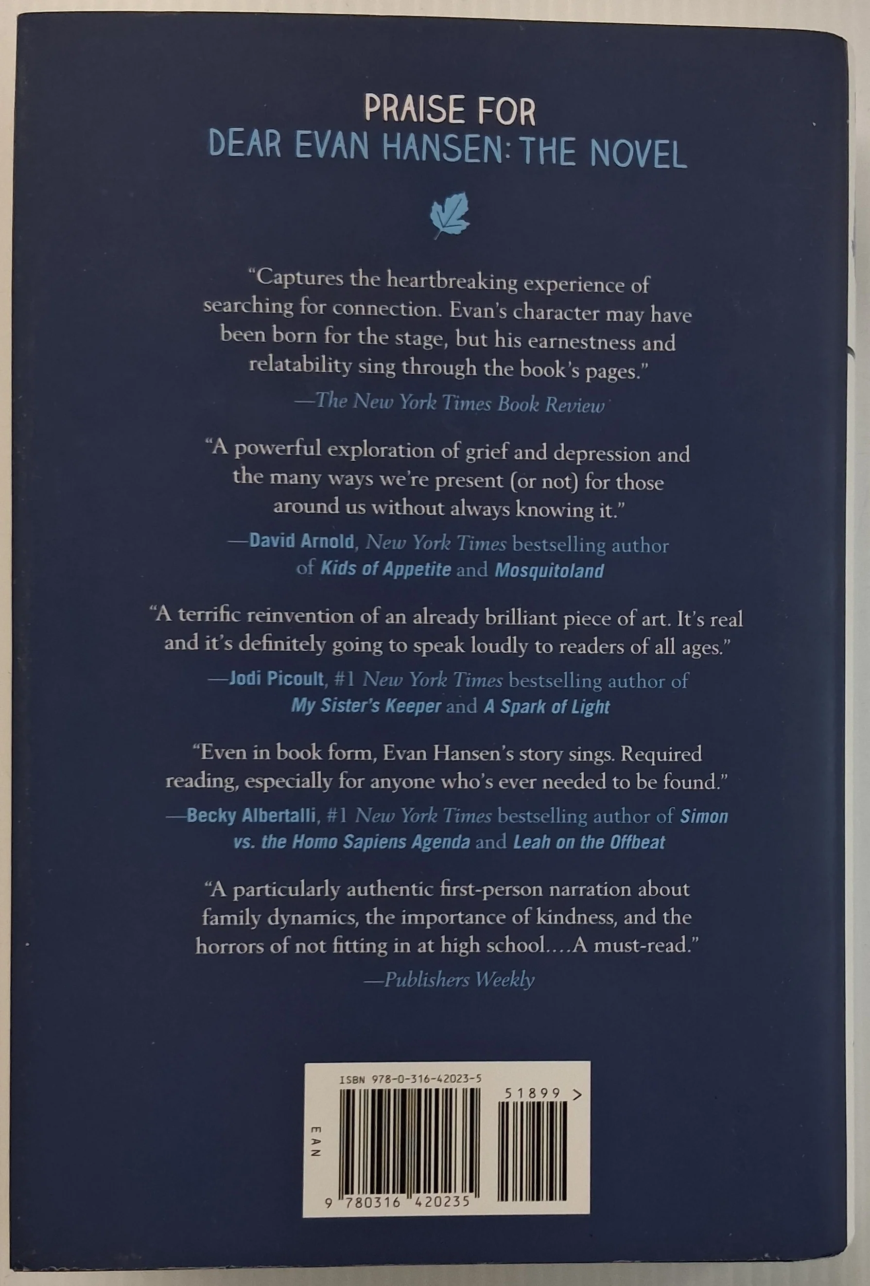 DEAR EVAN HANSEN - Val Emmich, Steven Levenson, Benj Pasek, Justin Paul - Image 2