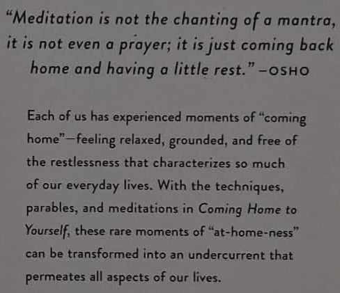COMING HOME TO YOURSELF - Osho - Image 3