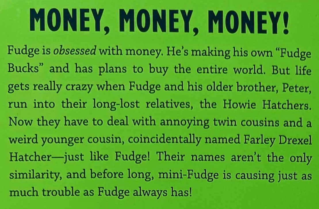 DOUBLE FUDGE - Judy Blume - Image 3