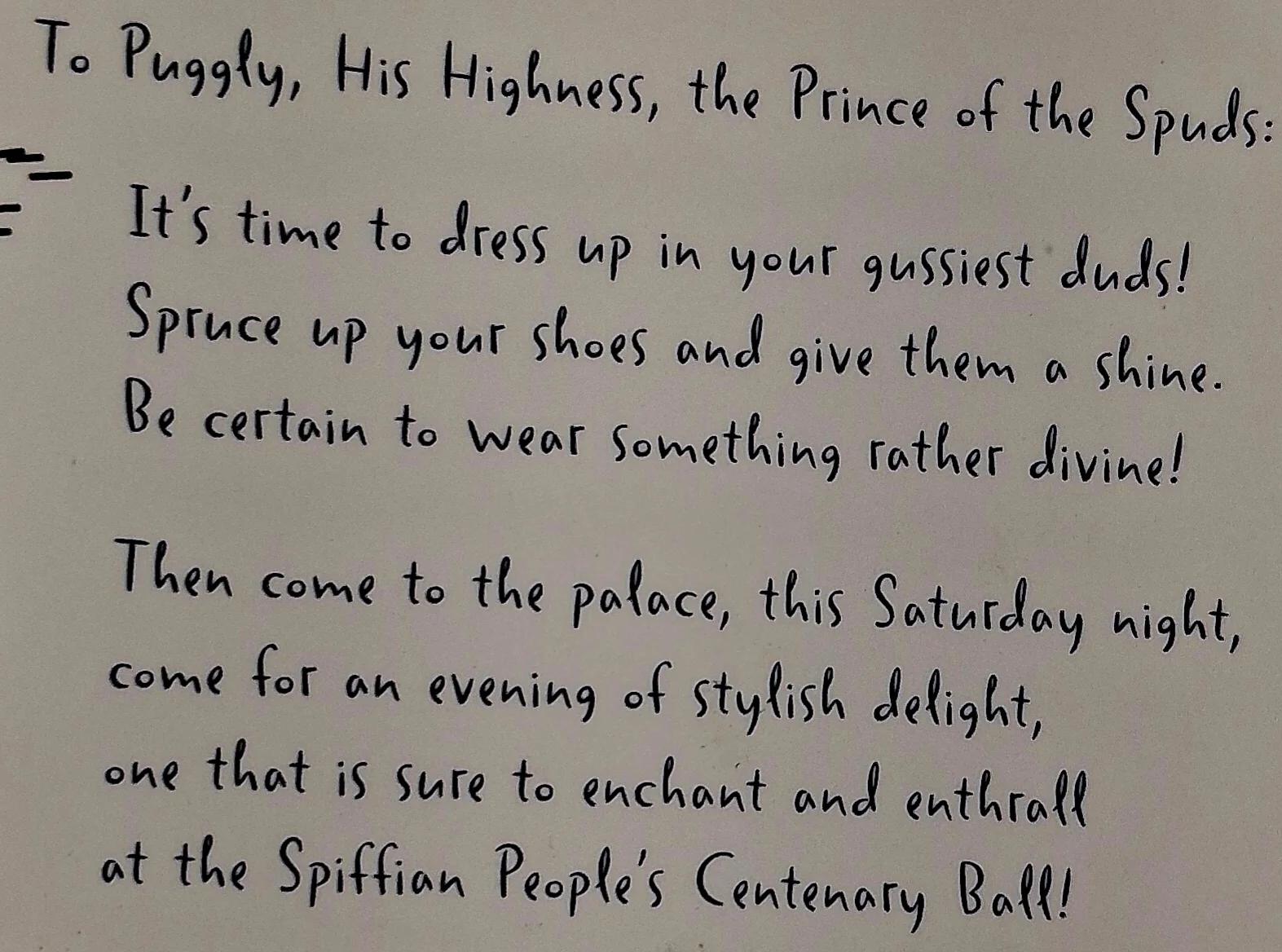 PRINCE PUGGLY OF SPUD AND THE KINGDOM OF SPIFF - Robert Paul Weston - Image 3