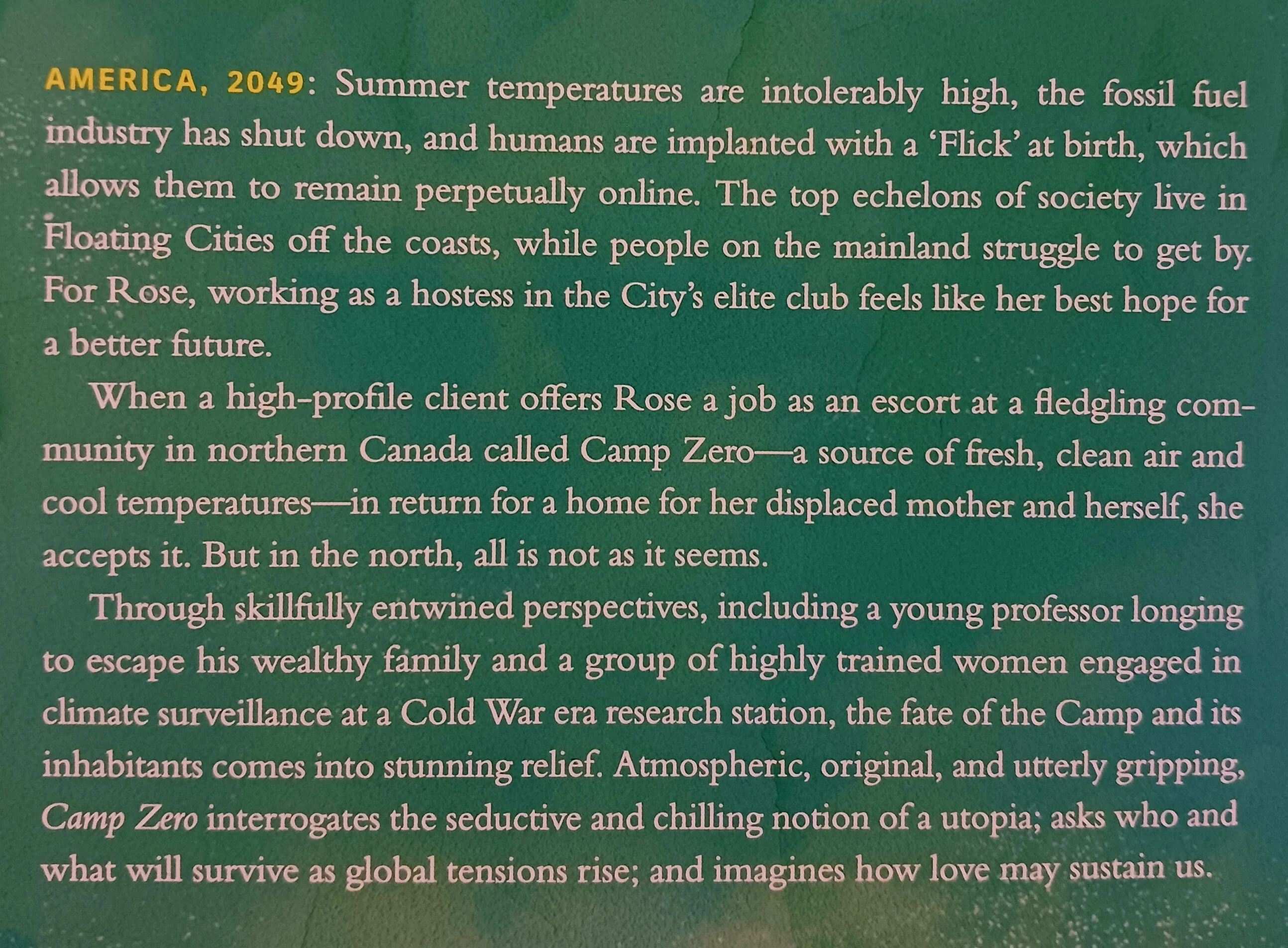 CAMP ZERO - Michelle Min-Sterling - Image 3