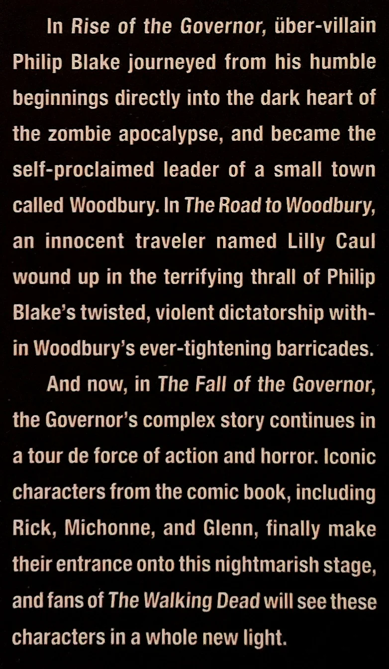 THE FALL OF THE GOVERNOR - Robert Kirkman, Jay Bonansinga - Image 3