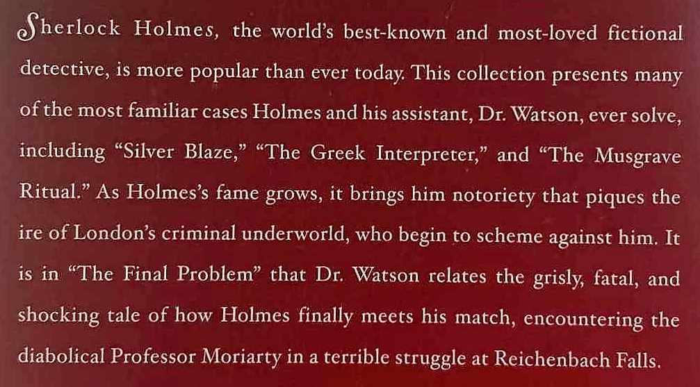 THE MEMOIRS OF SHERLOCK HOLMES - Sir Arthur Conan Doyle - Image 3