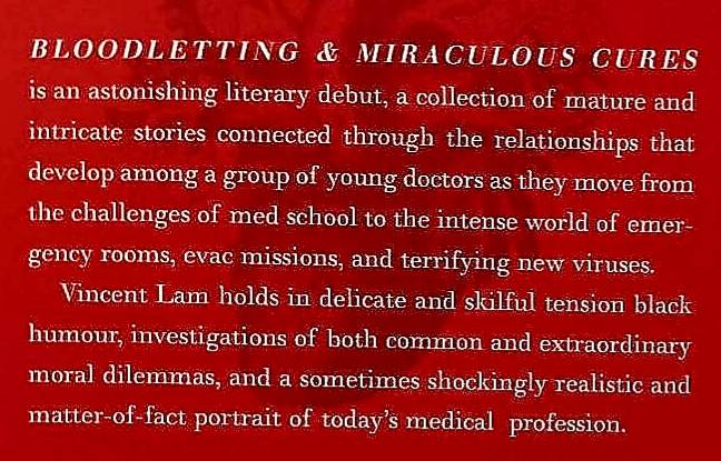 BLOODLETTING & MIRACULOUS CURES - Vincent Lam - Image 3