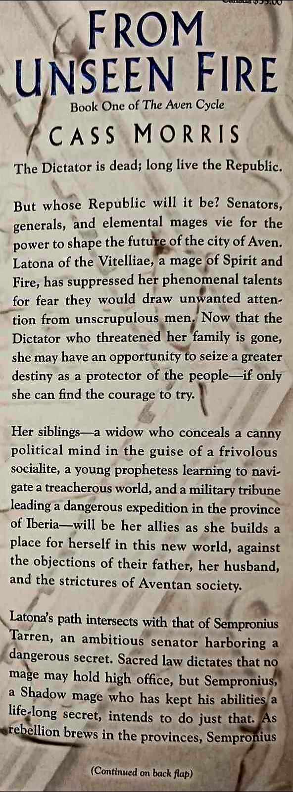 FROM UNSEEN FIRE - Cass Morris - Image 3
