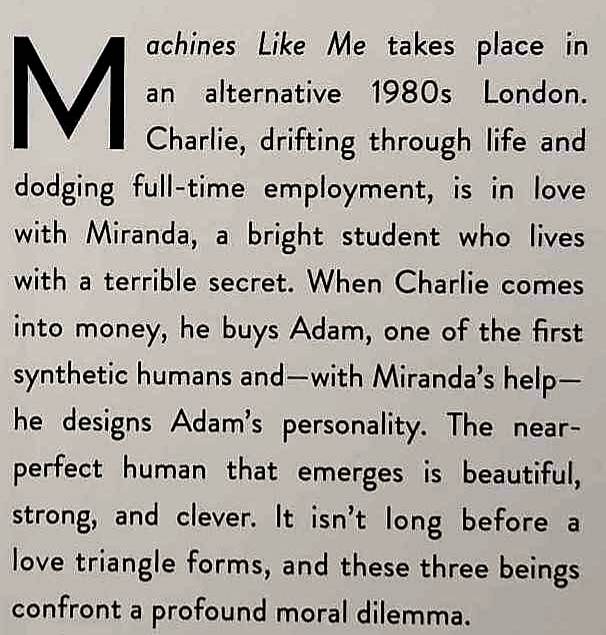MACHINES LIKE ME - Ian McEwen - Image 3