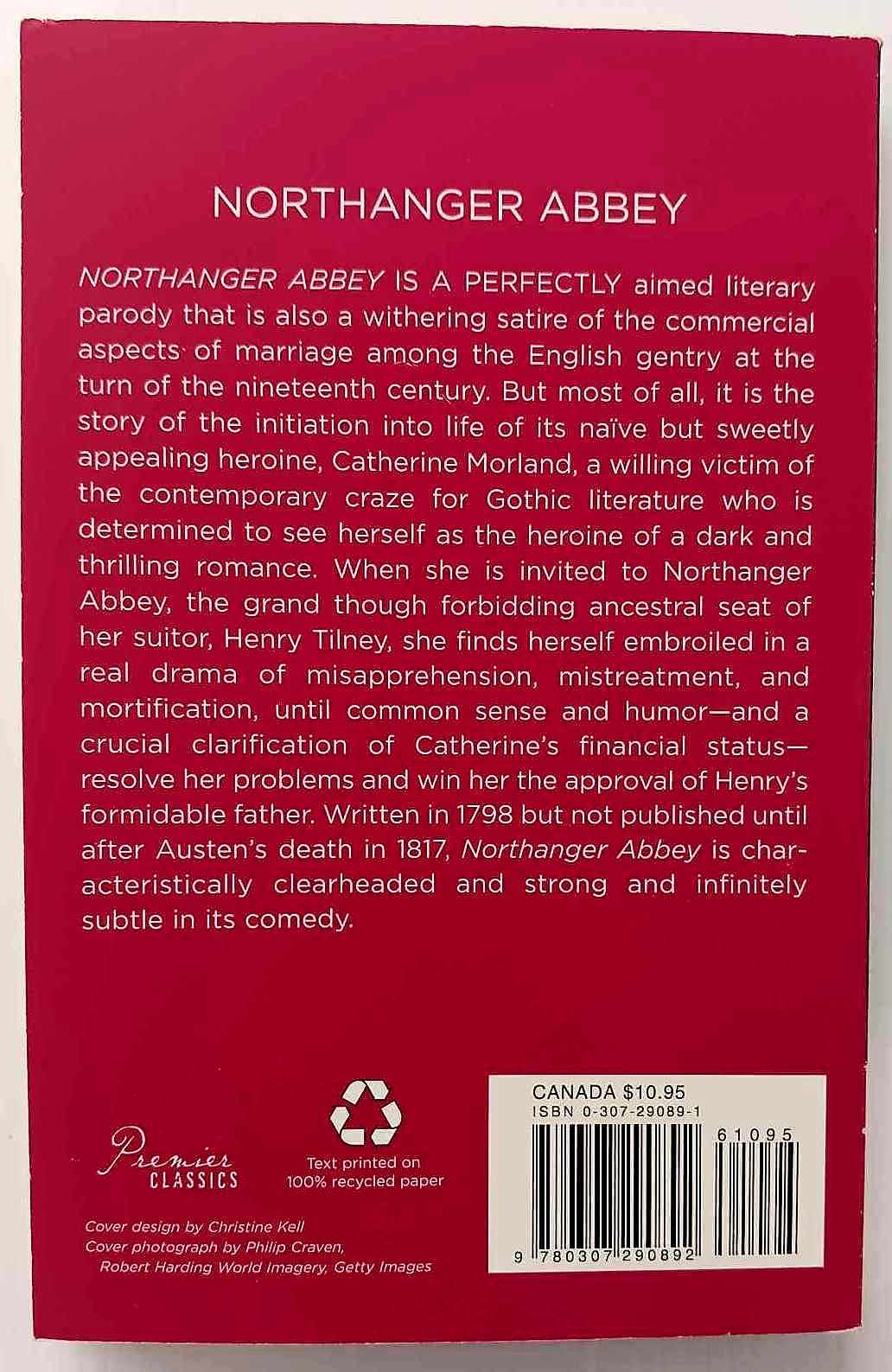 NORTHANGER ABBEY - Jane Austen - Image 2