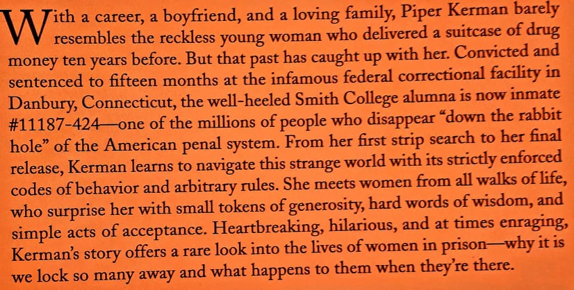 ORANGE IS THE NEW BLACK - Piper Kerman - Image 3