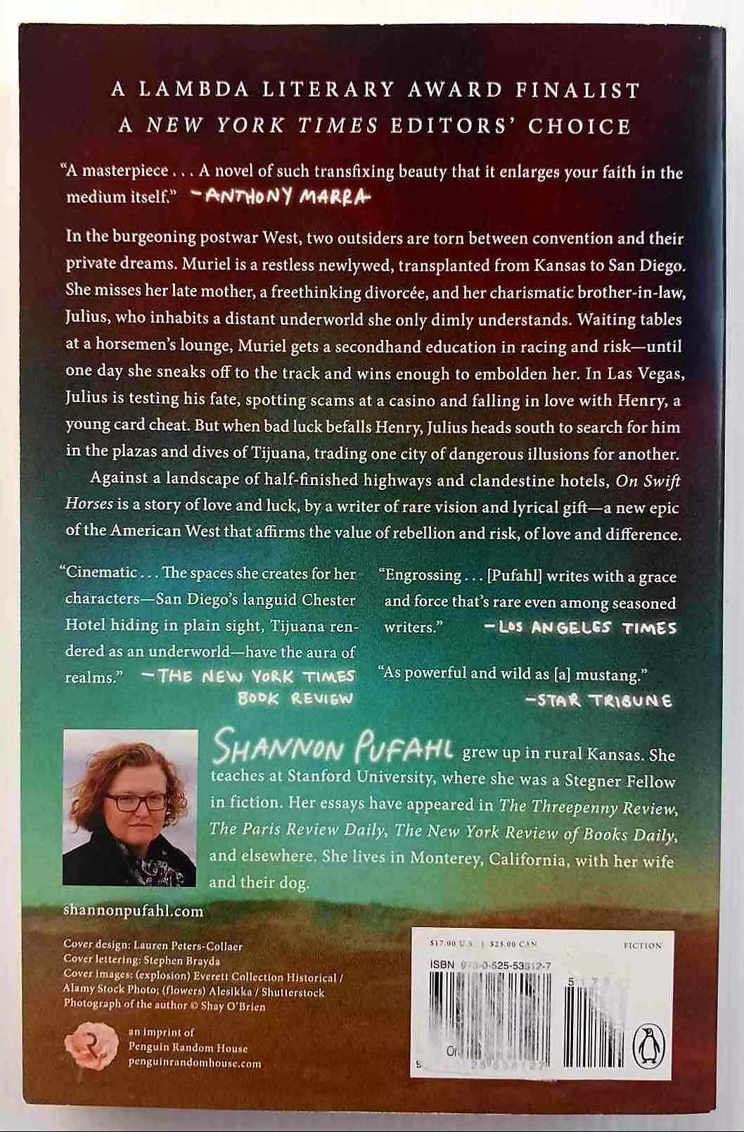 ON SWIFT HORSES - Shannon Pufahl - Image 2