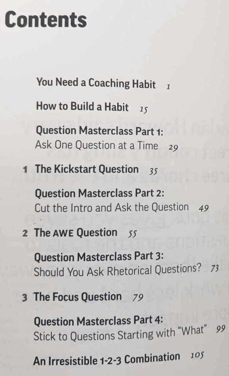 THE COACHING HABIT - Michael Bungay Stanier - Image 3
