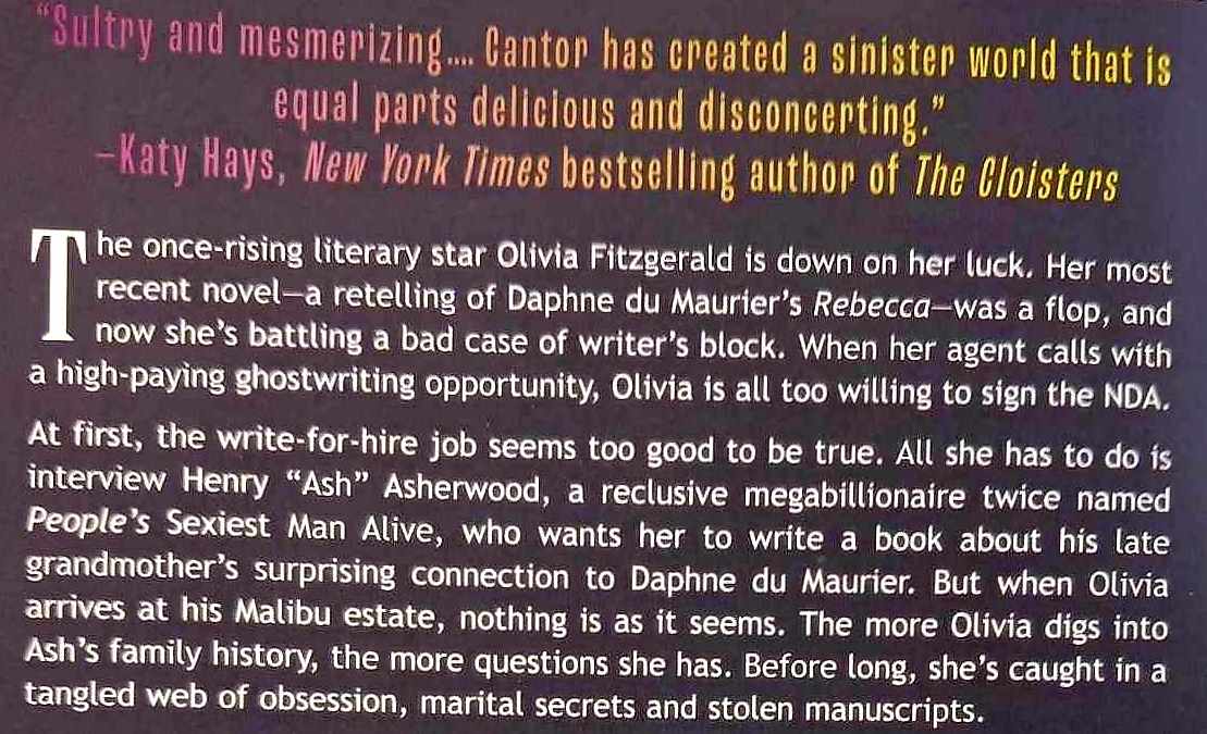 THE FICTION WRITER - Jillian Cantor - Image 3
