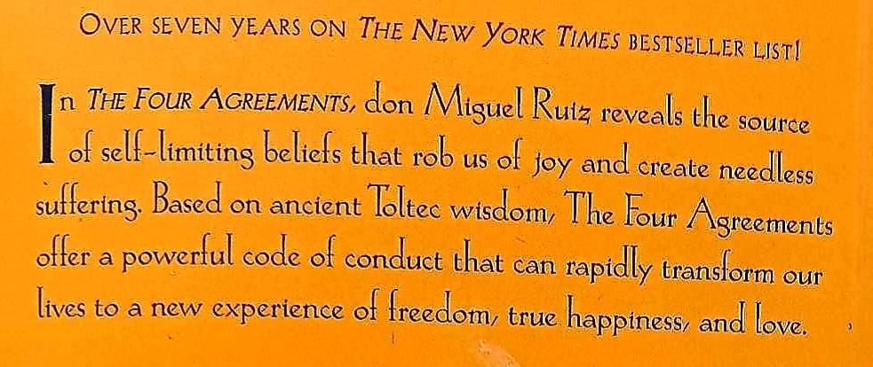 THE FOUR AGREEMENTS - Miguel Ruiz - Image 3