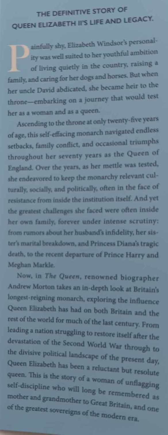 THE QUEEN - Andrew Morton - Image 3