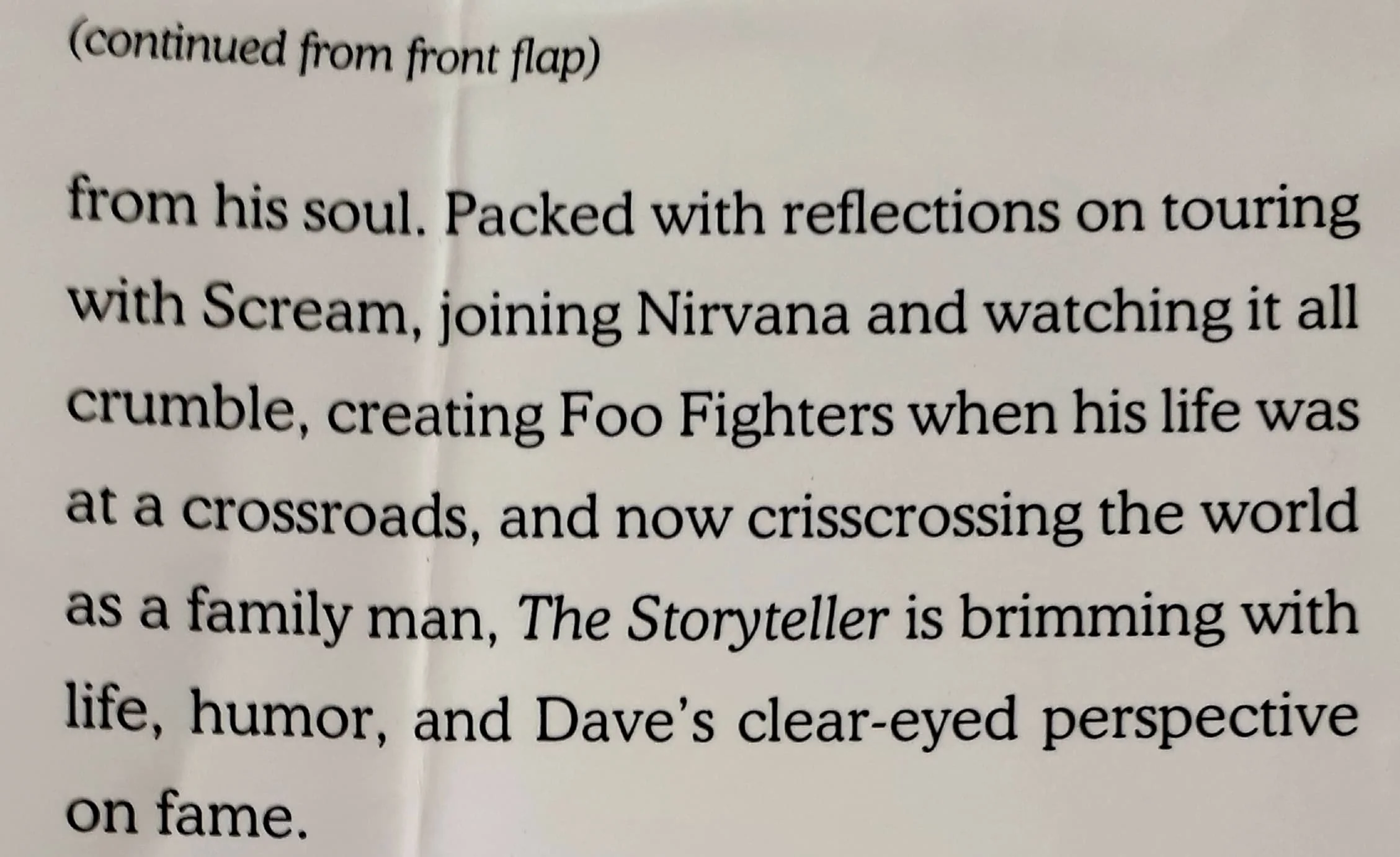 THE STORYTELLER - Dave Grohl - Image 6